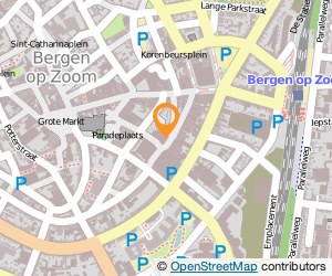 Bekijk kaart van Malibeau in Bergen op Zoom