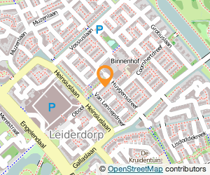 Bekijk kaart van J.C. Bleeker  in Leiderdorp