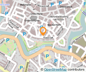 Bekijk kaart van Praktijk voor psychotherapie A.J. Kroep in Zwolle