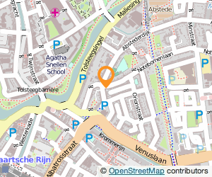 Bekijk kaart van Snacksalon Abstede in Utrecht