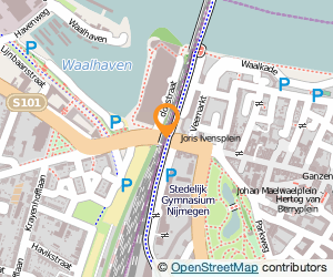Bekijk kaart van Kapsalon J.C.A. de Vos  in Nijmegen