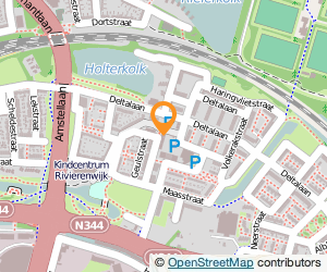 Bekijk kaart van Servicepunt Rivierenapotheek in Deventer