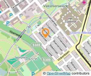 Bekijk kaart van R.A. Weerdesteijn Stofferder  in Rotterdam