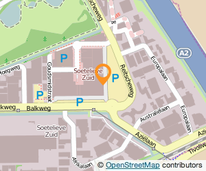 Bekijk kaart van JYSK B.V. in Den Bosch