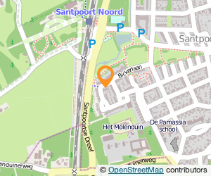 Bekijk kaart van Klussenbedrijf Van der Steen  in Santpoort-Noord