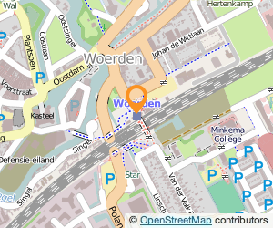 Bekijk kaart van Station in Woerden