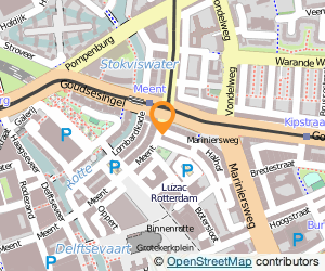 Bekijk kaart van 'Aan De Meent' Kledingrepar. en Kleding Op Maat in Rotterdam