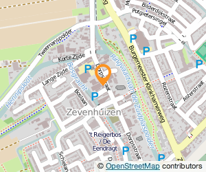 Bekijk kaart van Restaurant De Viergang  in Zevenhuizen (Zuid-Holland)