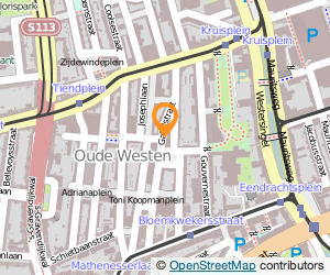 Bekijk kaart van Fysiotherapie Mariastraat  in Rotterdam