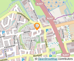 Bekijk kaart van D.I.O drogist t Dorpsplein in Leimuiden