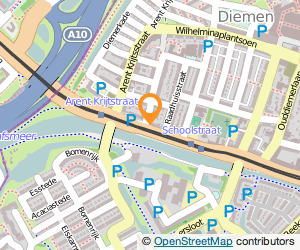Bekijk kaart van Tandartspraktijk J. Punter  in Diemen