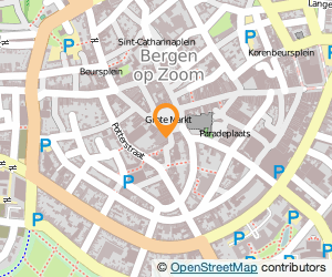 Bekijk kaart van Grieks Special.restaur. Delphi in Bergen op Zoom