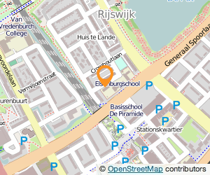 Bekijk kaart van Kindercentrum De Wereldplek  in Rijswijk (Zuid-Holland)