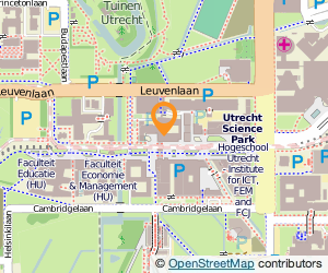 Bekijk kaart van Fontys Hogescholen in Utrecht
