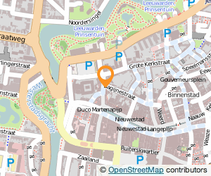 Bekijk kaart van Stadskapper in Leeuwarden