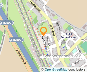 Bekijk kaart van Pim Verhoeven Meubelmaker in Zevenbergschen Hoek