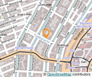 Bekijk kaart van 't Hotel Lily  in Amsterdam
