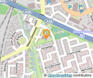 Bekijk kaart van Centrum voor Wonen en Zorg De Eglantier in Roosendaal