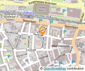 Bekijk kaart van Antiquariaat De Rijzende Zon  in Tilburg