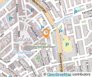 Bekijk kaart van Café-Restaurant Oase  in Gouda