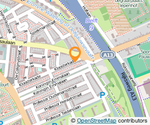 Bekijk kaart van HMVG Timmer- en Onderhoudsbedrijf in Delft