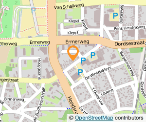 Bekijk kaart van Cafetaria 'De Zandsteeg'  in Emmen