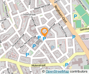 Bekijk kaart van Apotheek Hoefstraat B.V.  in Tilburg