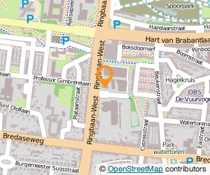 Bekijk kaart van GGN Brabant in Tilburg