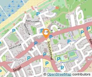 Bekijk kaart van Pannekoekenhuis 'Vierwegen'  in Domburg