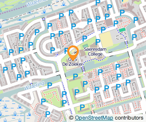 Bekijk kaart van BSO De Zoeker  in Zaandijk