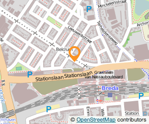 Bekijk kaart van Ontwerpbureau de Visser & Van Engelen in Breda