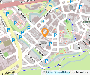 Bekijk kaart van Café 't Centrum 2011 in Wageningen