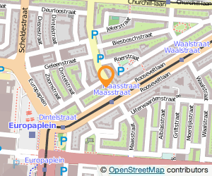 Bekijk kaart van Elisabeth Haarmode  in Amsterdam