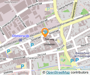 Bekijk kaart van Bibliotheek Midden Brabant in Oisterwijk