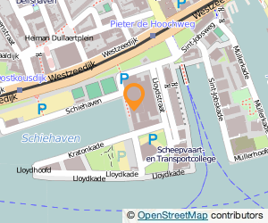 Bekijk kaart van Studio K-West B.V.  in Rotterdam