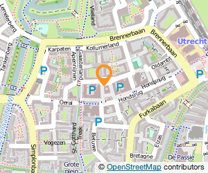 Bekijk kaart van Clubkappers Lunetten  in Utrecht