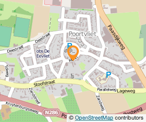 Bekijk kaart van Café-Cafetaria 't Centrum  in Poortvliet