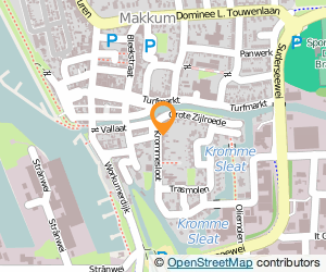 Bekijk kaart van Nederlandse Vioolbouwschool  in Makkum