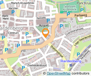 Bekijk kaart van Café Sevens  in Hardenberg