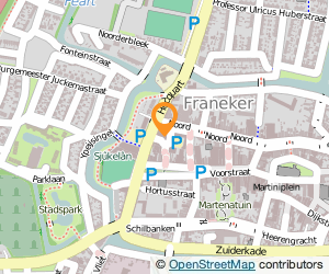 Bekijk kaart van Van der Harst Supermarkten in Franeker