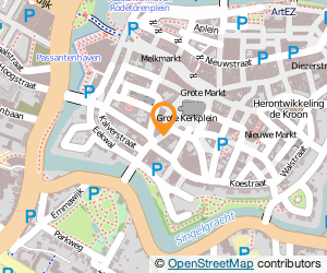 Bekijk kaart van Piet Zoomers in Zwolle