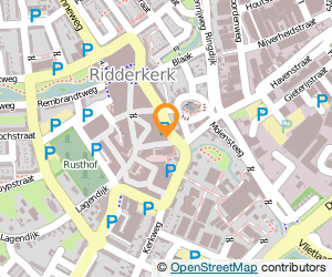 Bekijk kaart van De Bibliotheek A tot Z • vestiging in Ridderkerk