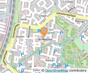 Bekijk kaart van Katholieke Basisschool De Tweemaster in Leiden