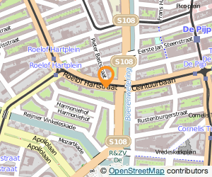 Bekijk kaart van De Bakkerswinkel Oud-Zuid  in Amsterdam