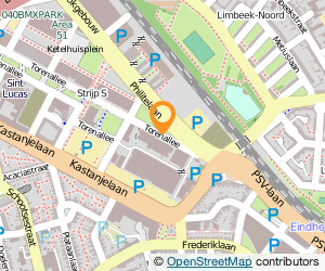 Bekijk kaart van Tolou Diensten  in Eindhoven