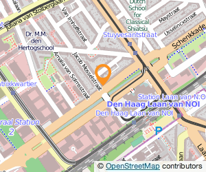 Bekijk kaart van Langezaal Makelaars in O.G.  in Den Haag
