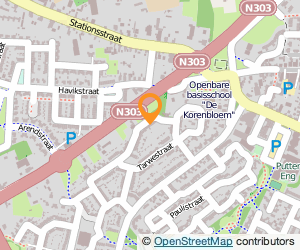 Bekijk kaart van Schildersbedrijf M. van den Hoek in Putten