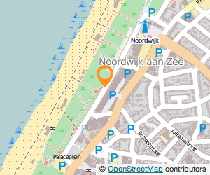Bekijk kaart van Chinees-Indisch Restaurant De Gouden Muur in Noordwijk zh