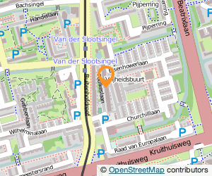 Bekijk kaart van Varia Taxi  in Delft