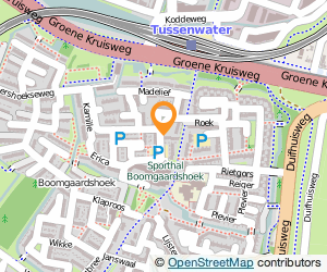 Bekijk kaart van Bliss Escort in Hoogvliet Rotterdam